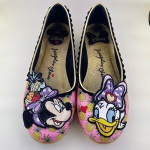 Irregular Choice Disney Minnie Mouse Daisy Duck flats size 39